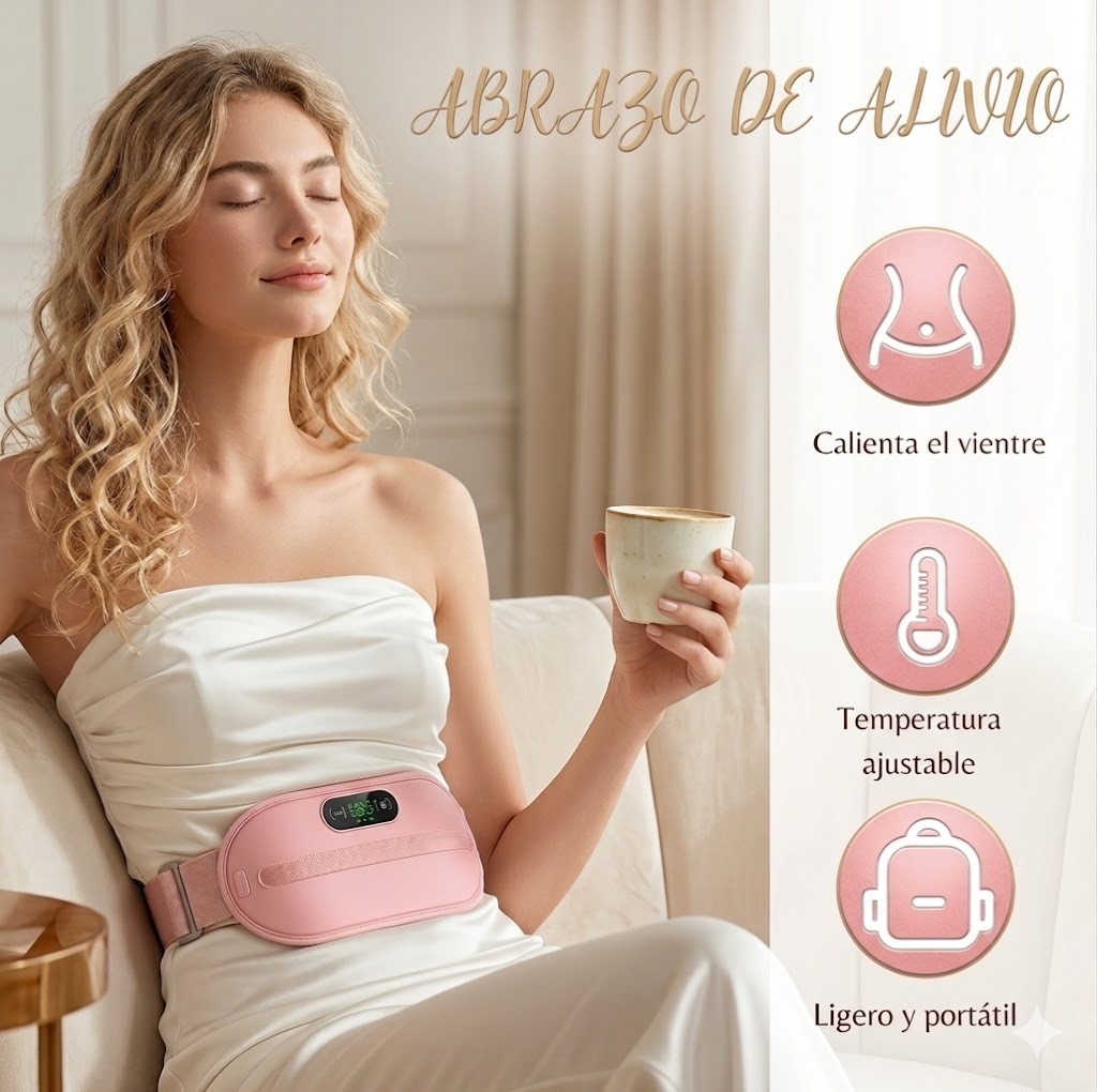 WarmWings - Almohadilla Térmica para Cólicos